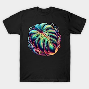 Monstera plant abstract T-Shirt